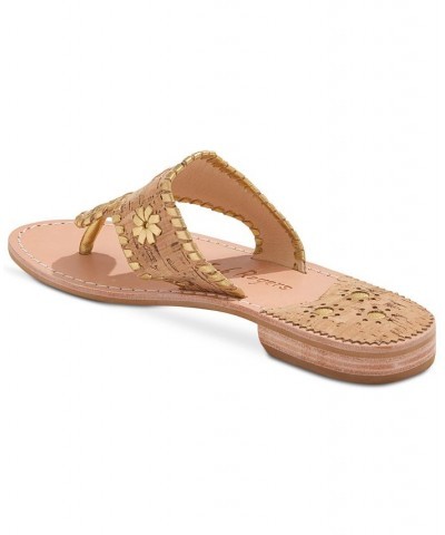 Women's Jacks Slip-On Flat Sandals PD01 $48.30 Shoes