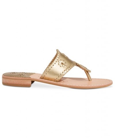 Women's Jacks Slip-On Flat Sandals PD01 $48.30 Shoes