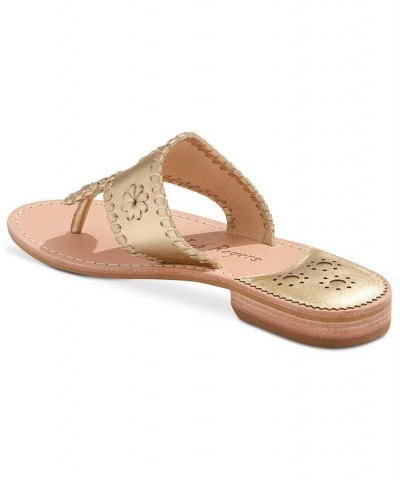 Women's Jacks Slip-On Flat Sandals PD01 $48.30 Shoes