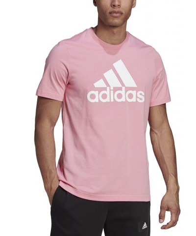 Men's Badge of Sport Logo T-Shirt Bliss Pink / Wht $14.21 T-Shirts