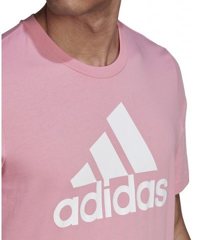 Men's Badge of Sport Logo T-Shirt Bliss Pink / Wht $14.21 T-Shirts