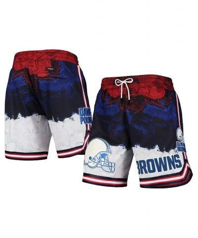 Men's Navy, Red Cleveland Browns Americana Shorts $45.10 Shorts