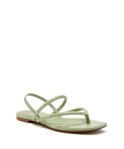 Women's The Claire Sling Back Sandals Green $40.94 Shoes