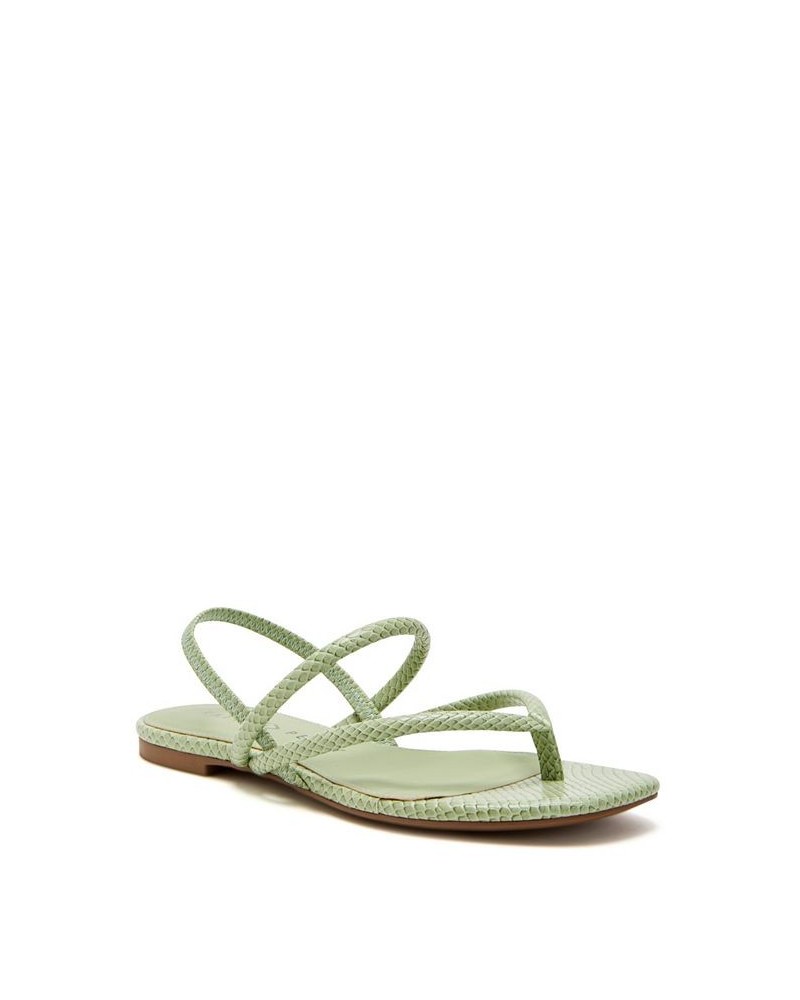 Women's The Claire Sling Back Sandals Green $40.94 Shoes