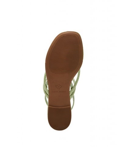 Women's The Claire Sling Back Sandals Green $40.94 Shoes