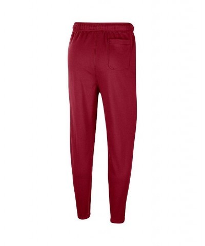 Men's Brand Crimson Oklahoma Sooners Logo Travel Fleece Pants $45.00 Pants