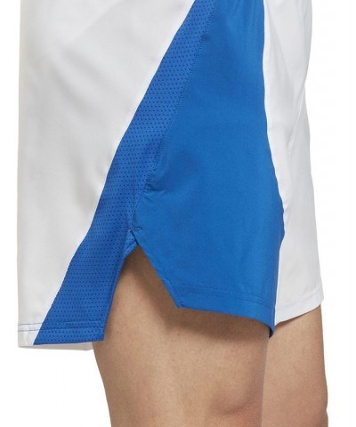 Men's Running Speedwick Colorblocked Reflective Drawstring Shorts White $22.80 Shorts