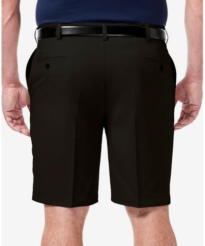 Men's Big & Tall Cool 18 PRO Classic-Fit Stretch Flat-Front 9.5" Shorts Black $22.00 Shorts