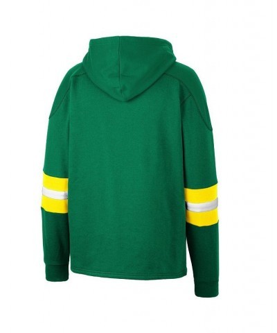 Men's Green Oregon Ducks Lace-Up 4.0 Pullover Hoodie $37.50 Sweatshirt