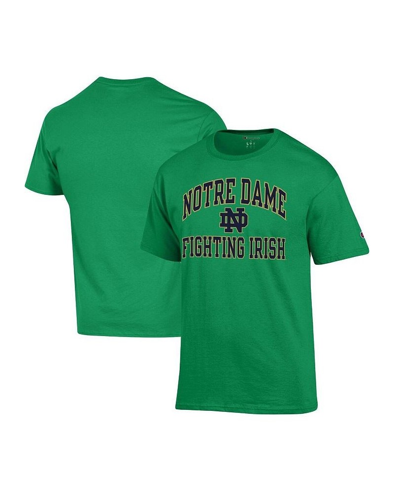 Men's Green Notre Dame Fighting Irish High Motor T-shirt $15.20 T-Shirts