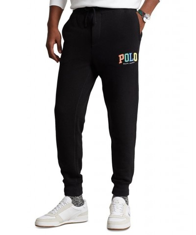 Men's RL Fleece Logo Jogger Pants Black $47.36 Pants