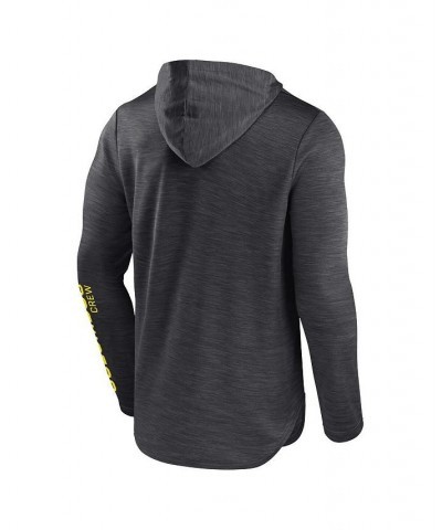 Men's Branded Charcoal Columbus Crew First Period Space-Dye Pullover Hoodie $27.30 Sweatshirt