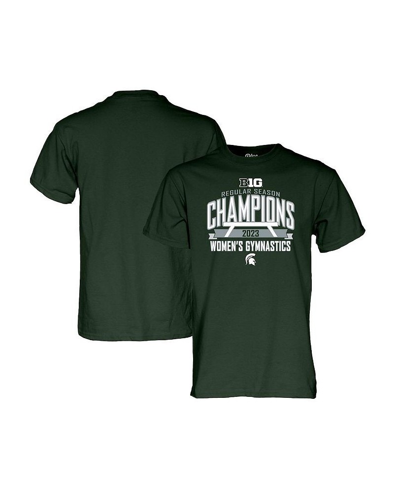 Men's Green Michigan State Spartans 2023 Big Ten Women's Gymnastics Regular Season Champions T-shirt $23.19 T-Shirts