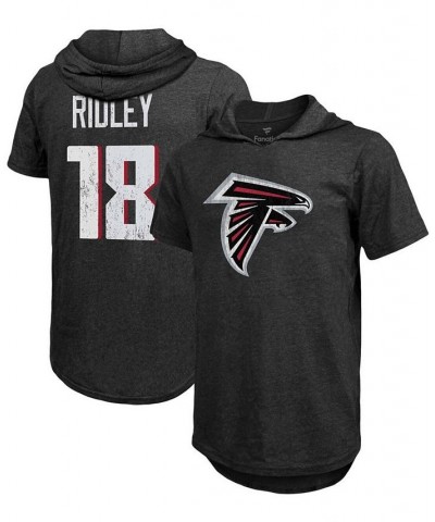 Men's Calvin Ridley Black Atlanta Falcons Player Name Number Tri-Blend Hoodie T-shirt $20.91 T-Shirts