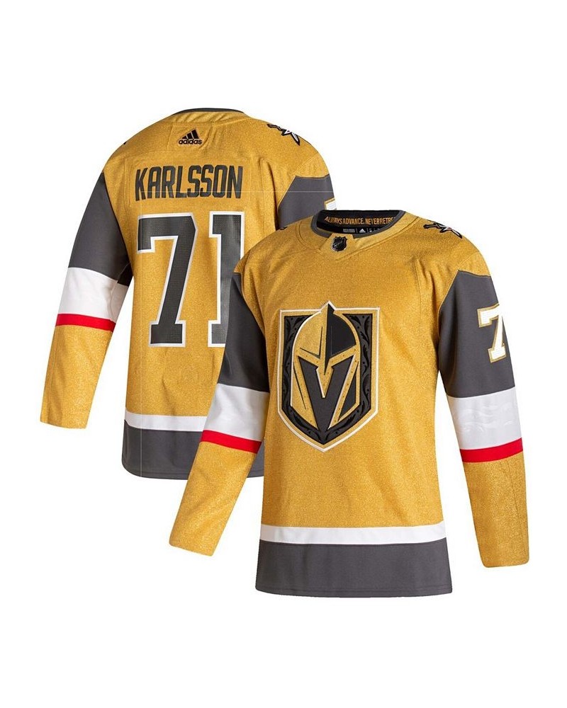 Men's William Karlsson Gold Vegas Golden Knights 2020/21 Alternate Authentic Player Jersey $53.40 Jersey