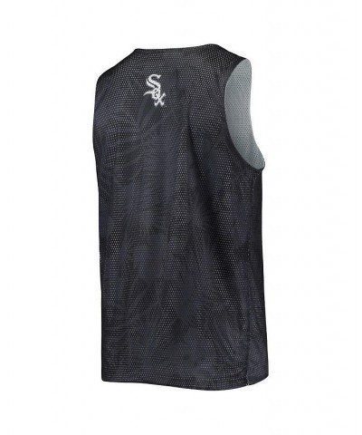 Men's Black Chicago White Sox Floral Reversible Mesh Tank Top $29.49 T-Shirts