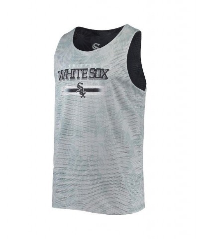 Men's Black Chicago White Sox Floral Reversible Mesh Tank Top $29.49 T-Shirts