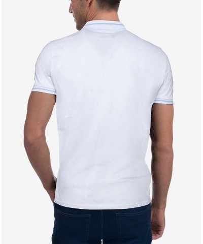 Men's Basic Short Sleeve Rib Polo Shirt PD01 $21.07 Polo Shirts