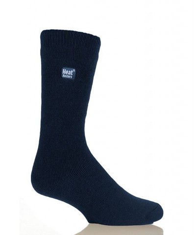 Men's Ultra Lite Solid Thermal Socks Blue $10.00 Socks