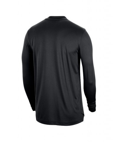 Men's Black Orlando Magic 2022/23 City Edition Pregame Warmup Long Sleeve Shooting Shirt $29.28 Shirts