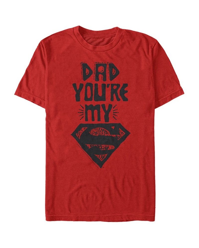 DC Men's Dad You're My Superman Short Sleeve T-Shirt $19.94 T-Shirts