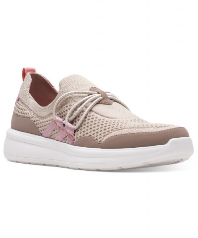Women's Ezera Run Sneakers Tan/Beige $48.00 Shoes
