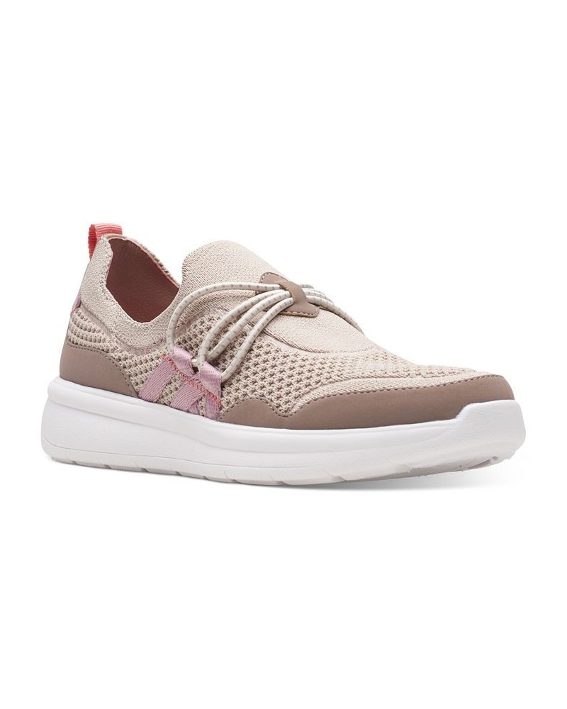 Women's Ezera Run Sneakers Tan/Beige $48.00 Shoes