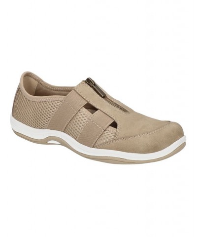 Women's Sport Yareli Flats Tan/Beige $43.35 Shoes