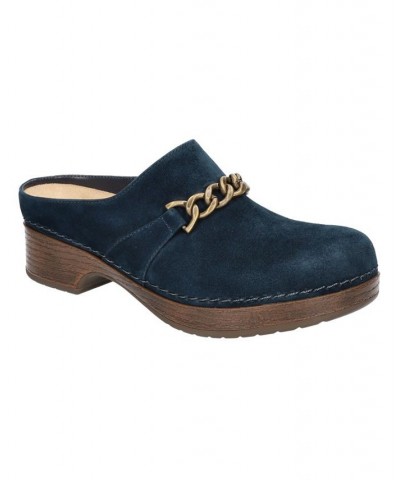 Women's Ventura Clogs Blue $46.25 Shoes