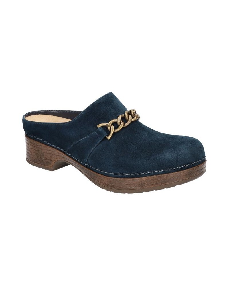 Women's Ventura Clogs Blue $46.25 Shoes