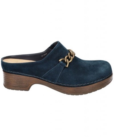 Women's Ventura Clogs Blue $46.25 Shoes