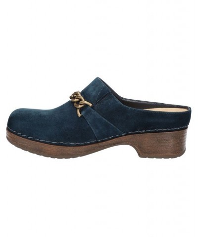 Women's Ventura Clogs Blue $46.25 Shoes