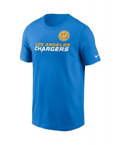 Men's Powder Blue Los Angeles Chargers Hometown Collection Bolts T-shirt $22.79 T-Shirts