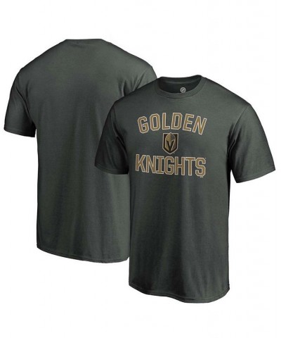 Men's Gray Vegas Golden Knights Team Victory Arch T-shirt $16.11 T-Shirts