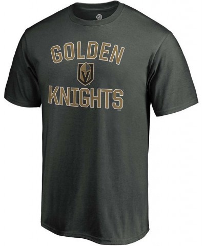 Men's Gray Vegas Golden Knights Team Victory Arch T-shirt $16.11 T-Shirts