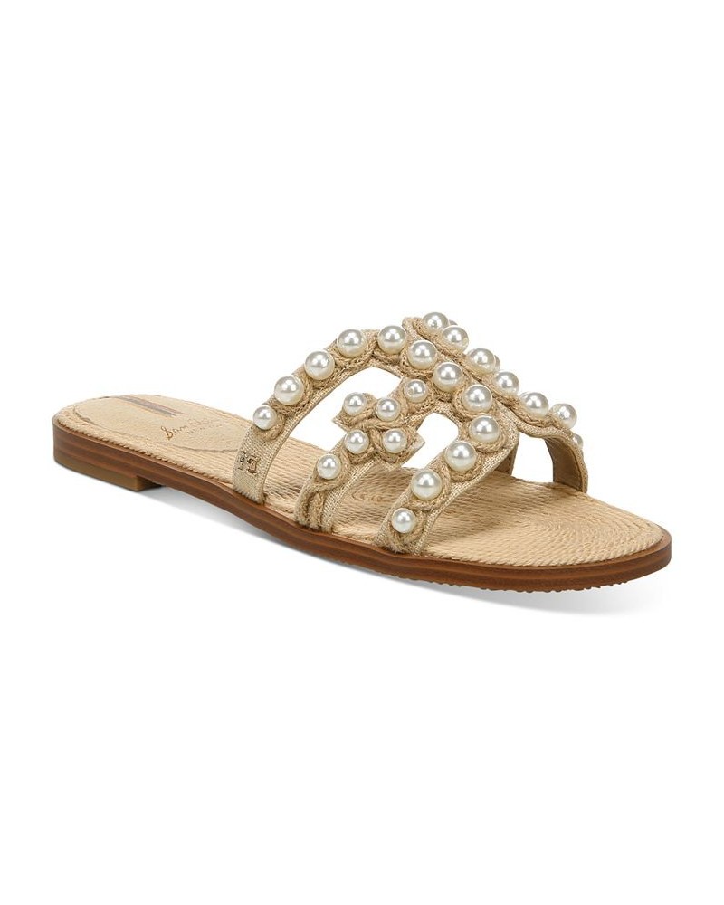 Women's Bay Slip-On Flat Sandals PD06 $54.00 Shoes