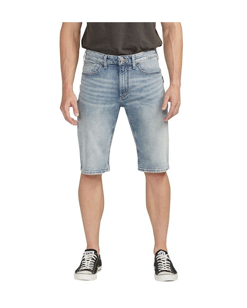 Men's Zac Relaxed Fit Denim Shorts Blue $37.40 Shorts