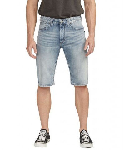 Men's Zac Relaxed Fit Denim Shorts Blue $37.40 Shorts