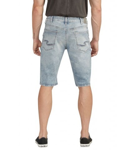 Men's Zac Relaxed Fit Denim Shorts Blue $37.40 Shorts