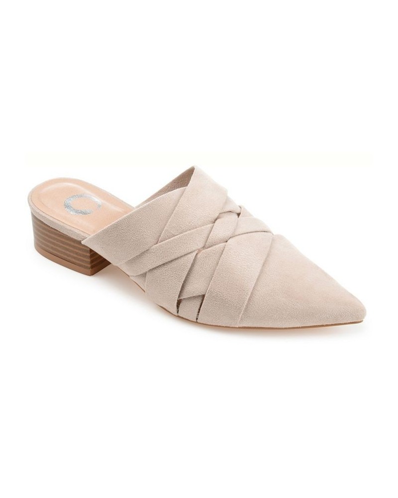 Women's Kalida Mule Beige $33.60 Shoes