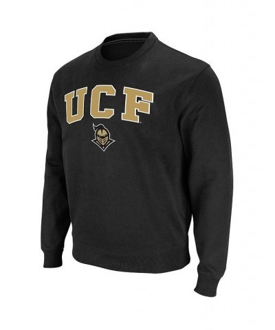 Men's Black UCF Knights Arch Over Logo Pullover Sweatshirt $20.50 Sweatshirt