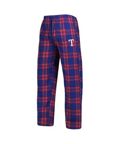 Men's Royal, Red Texas Rangers Badge T-shirt and Pants Sleep Set $21.15 Pajama