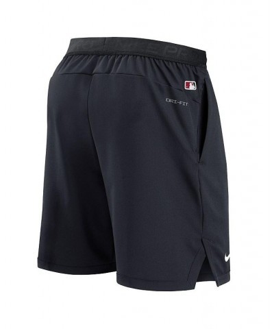 Men's Navy Washington Nationals Authentic Collection Flex Vent Max Performance Shorts $34.30 Shorts