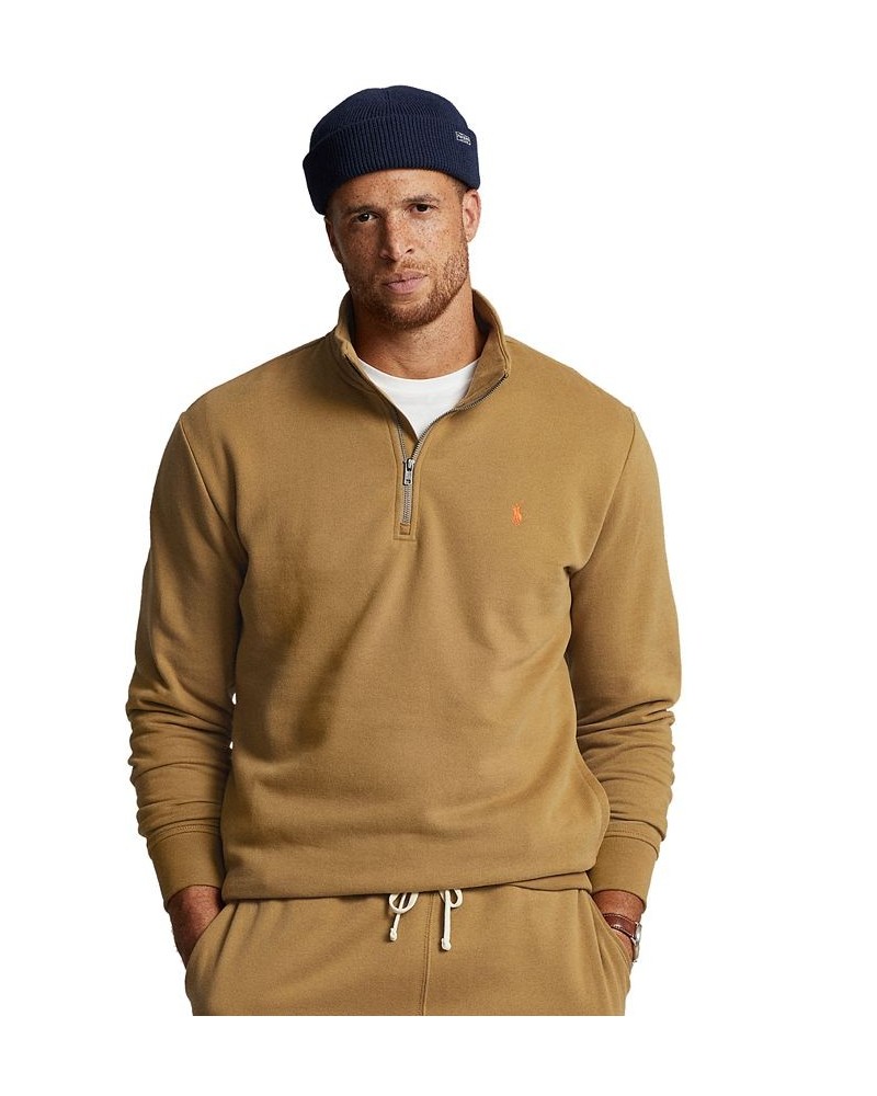 Men's Big & Tall RL Fleece Sweatshirt Tan/Beige $38.05 Sweatshirt