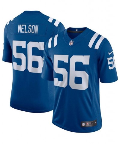 Men's Quenton Nelson Royal Indianapolis Colts Vapor Limited Jersey $71.40 Jersey