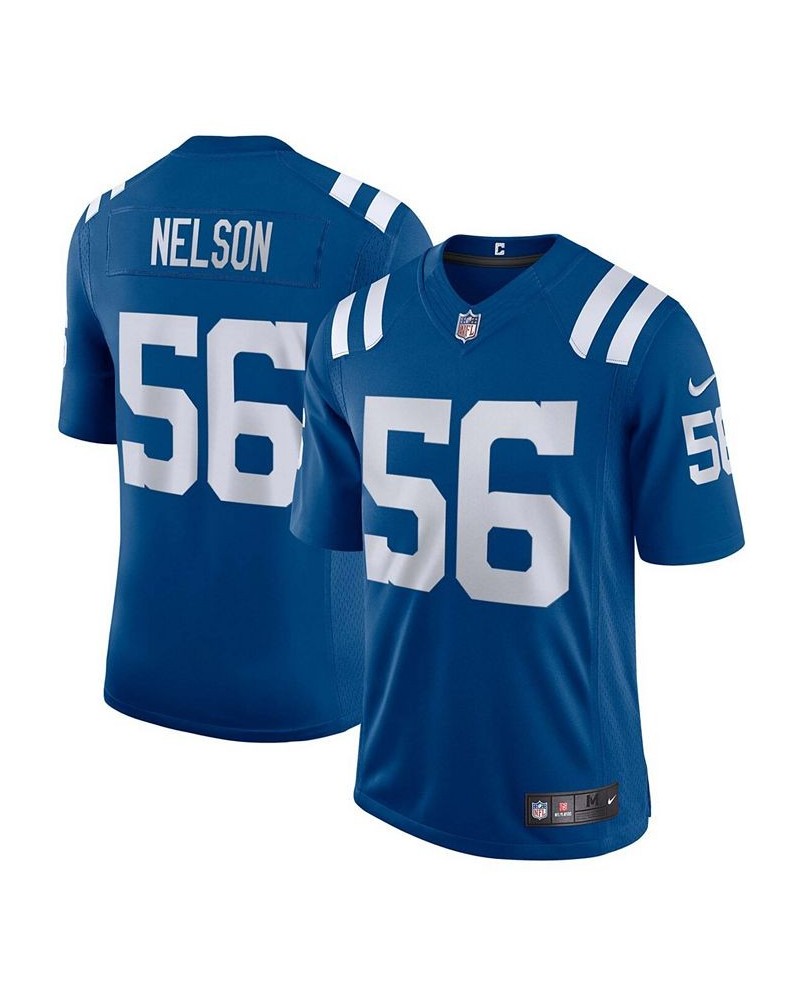 Men's Quenton Nelson Royal Indianapolis Colts Vapor Limited Jersey $71.40 Jersey