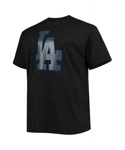 Men's Mookie Betts Black Los Angeles Dodgers Big and Tall Wordmark Name and Number T-shirt $22.00 T-Shirts