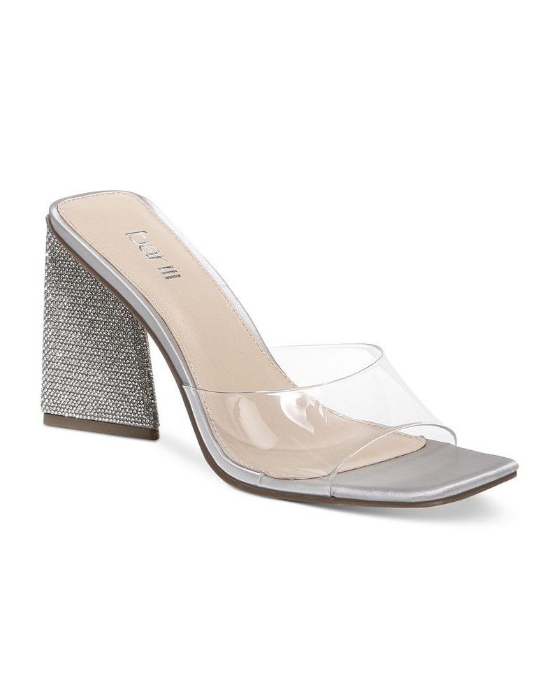 Women's Avva Slide Dress Sandals White $30.50 Shoes