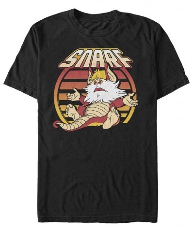 Men's Thundercats Snarf Icon Short Sleeve T-shirt Black $14.35 T-Shirts