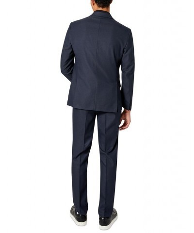 Men's Slim-Fit Ready Flex Stretch Suit Blue $60.80 Suits